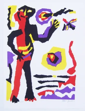 石版画 Guédon - Soleil 1