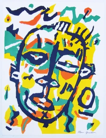 石版画 Guédon - Soleil 2