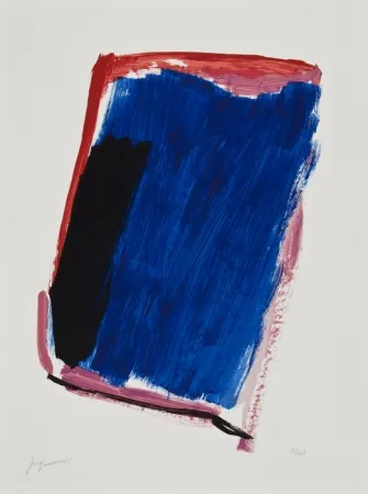 石版画 Guerrero - Sin título