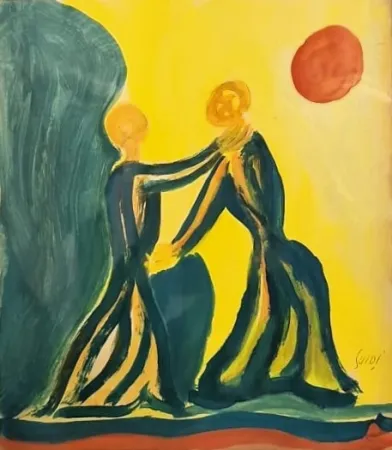 单版画 Guidi - L'incontro