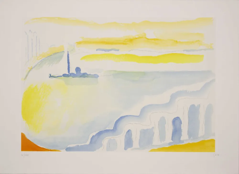 石版画 Guidi - Senza titolo