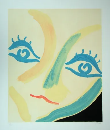 石版画 Guidi - Volto