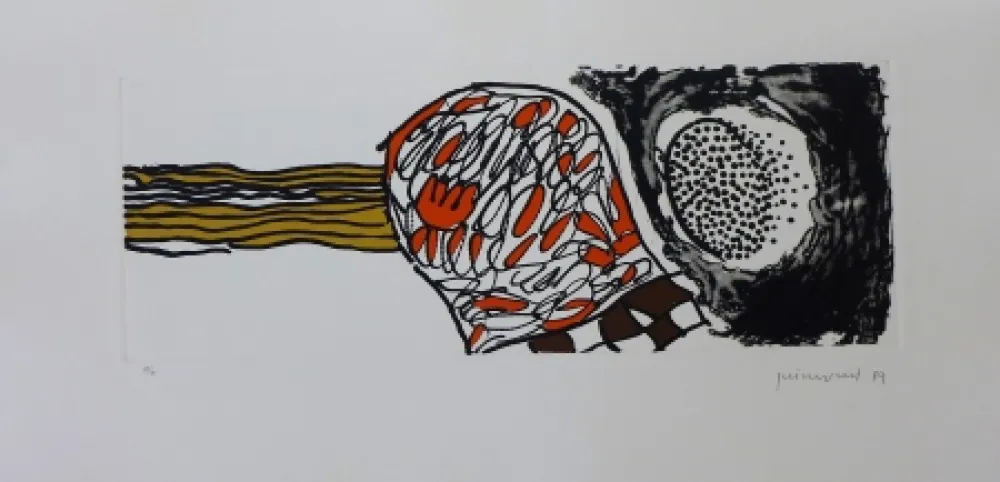 版画 Guinovart - Camp 1