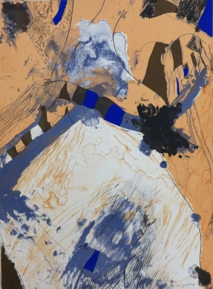 石版画 Guinovart - Com muntanya