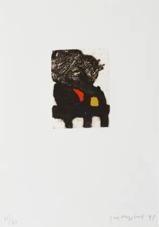 干刻版画 Guinovart - Exvot 7