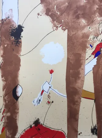 石版画 Guinovart - FANG 4