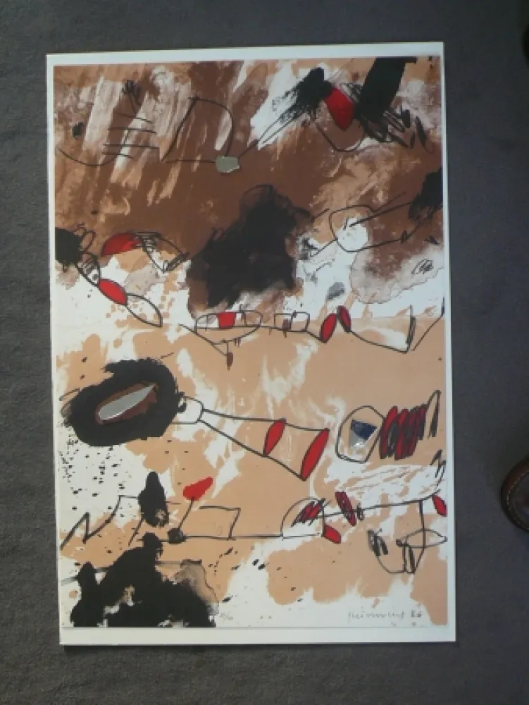 石版画 Guinovart - Galerie Joan Prats