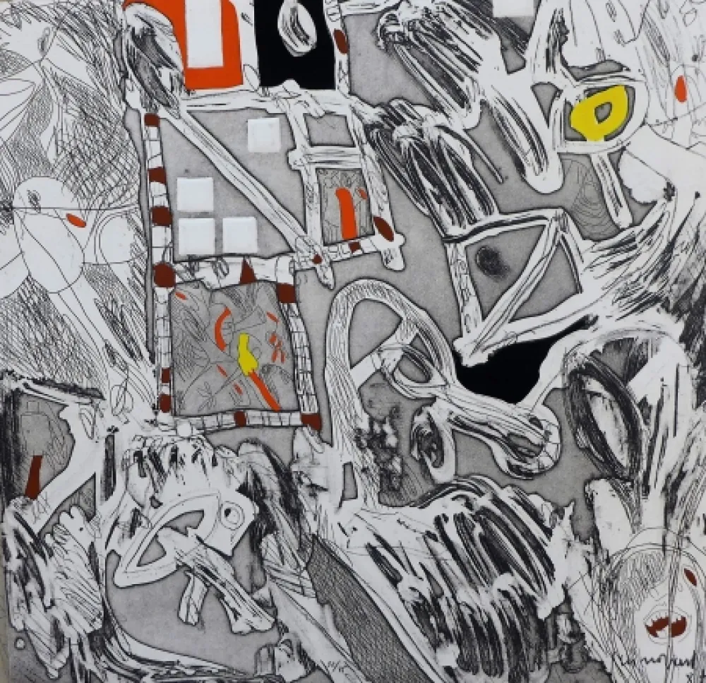 版画 Guinovart - Garcia Lorca 3