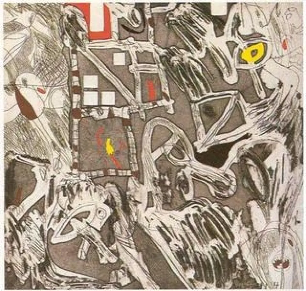 版画 Guinovart - Garcia Lorca 5