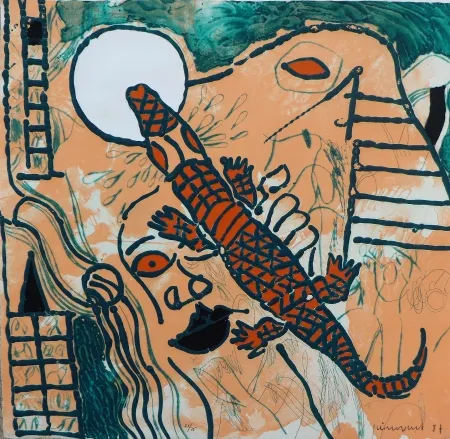 版画 Guinovart - Garcia Lorca 8