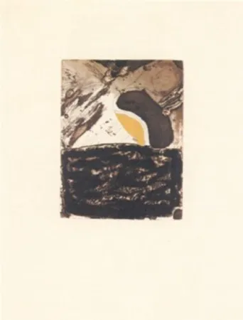 版画 Guinovart - L'últim ocre