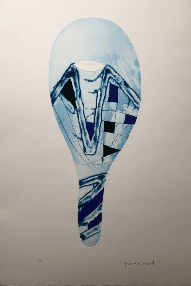 版画 Guinovart - Nocturn 1