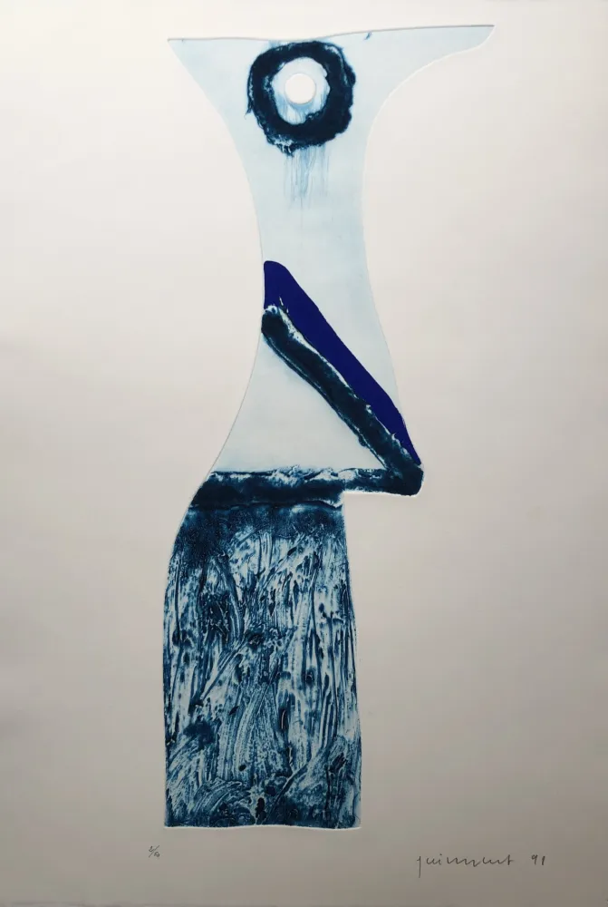 版画 Guinovart - Nocturn 5