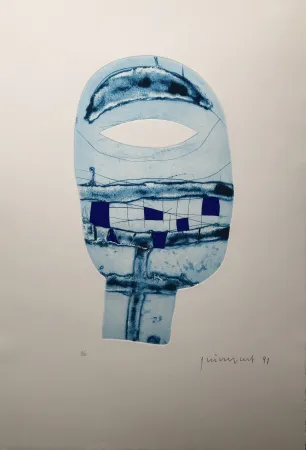 版画 Guinovart - Nocturn 6