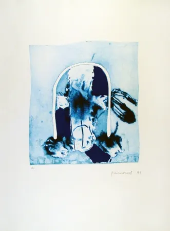 蚀刻版画 Guinovart - Nocturn VII