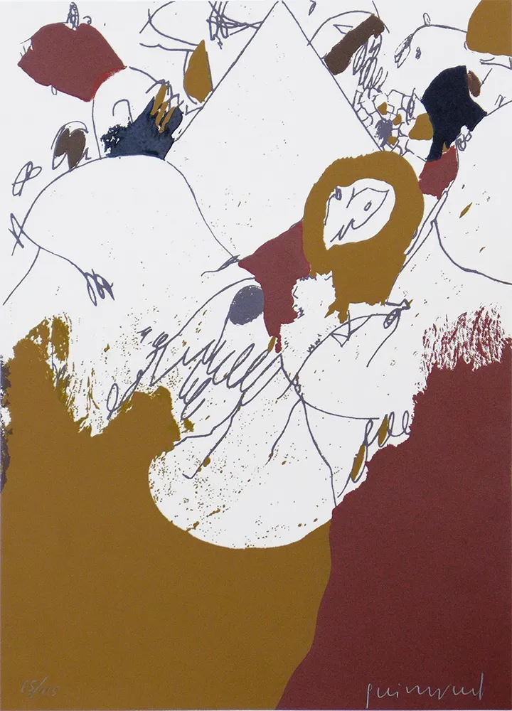 丝网印刷 Guinovart - S / T