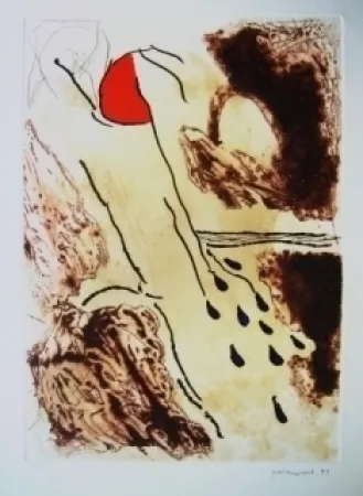 金刚砂版画 Guinovart - Sans titre 14