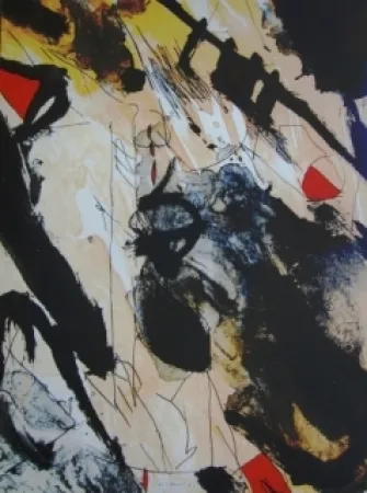 石版画 Guinovart - Sans titre 15