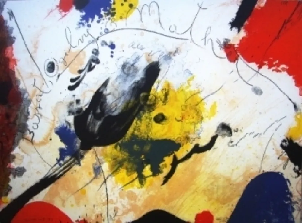 石版画 Guinovart - Sans titre 17