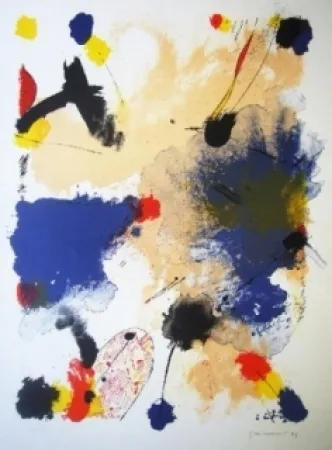 石版画 Guinovart - Sans titre 18