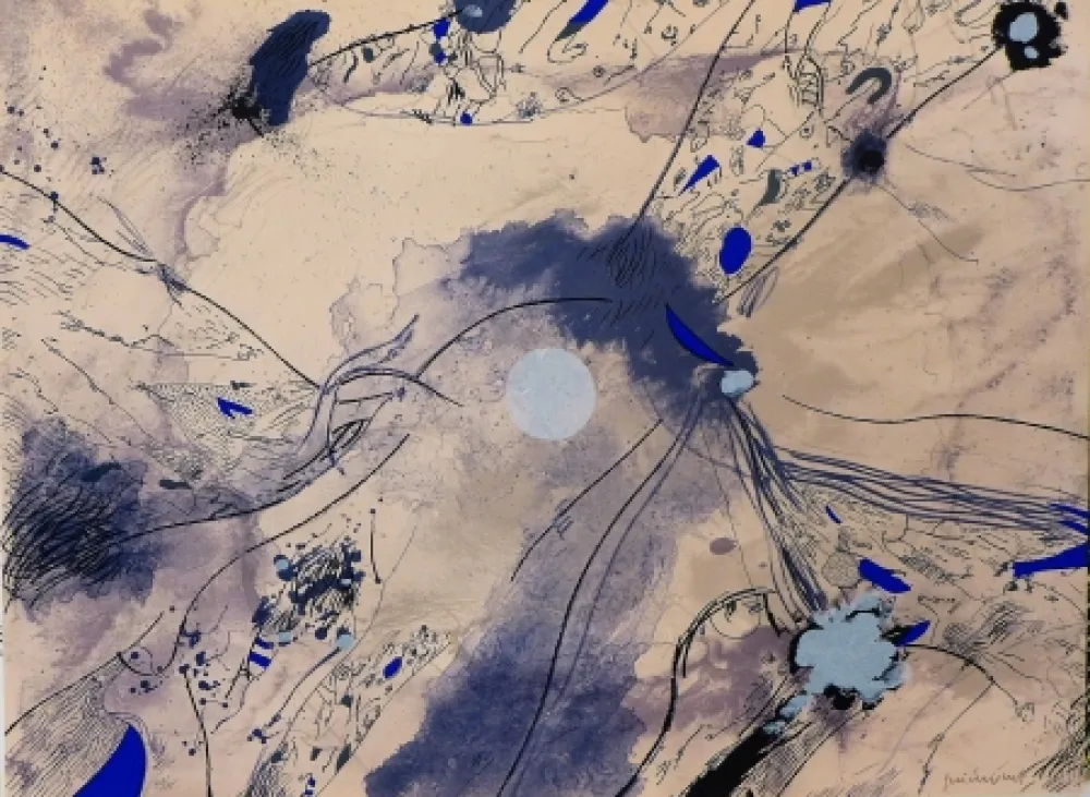 石版画 Guinovart - Sans titre 2