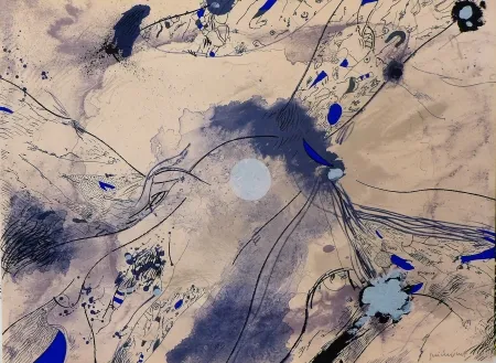 石版画 Guinovart - Sans titre 2