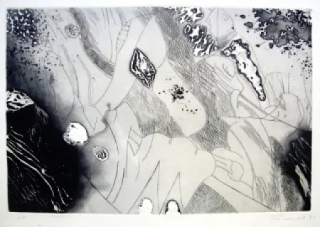 金刚砂版画 Guinovart - Sans titre 2