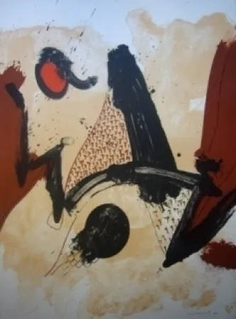 石版画 Guinovart - Sans titre 20