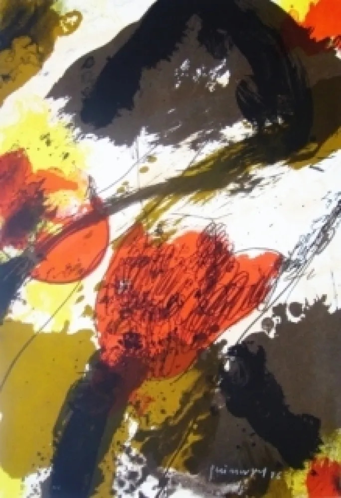 石版画 Guinovart - Sans titre 22