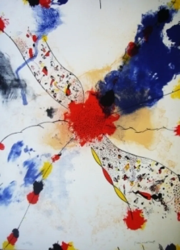 石版画 Guinovart - Sans titre 3