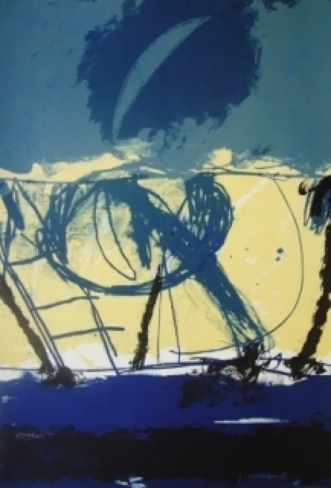 石版画 Guinovart - Sans titre 5