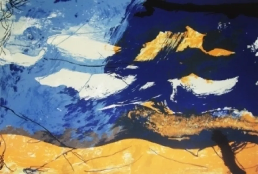 石版画 Guinovart - Sans titre 6