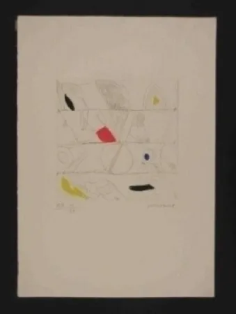 版画 Guinovart - Sans titre