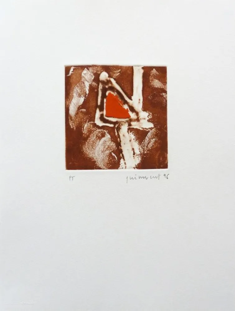 版画 Guinovart - Siena torrada 6