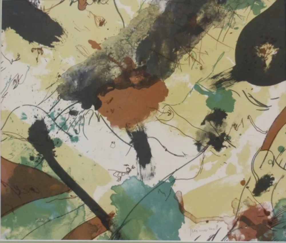 石版画 Guinovart - Sin titulo