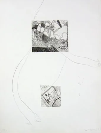 蚀刻版画 Guinovart - S/T