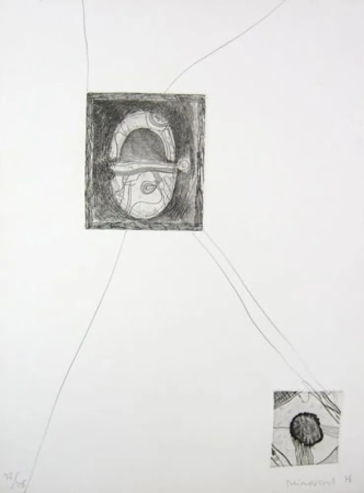 蚀刻版画 Guinovart - S/T