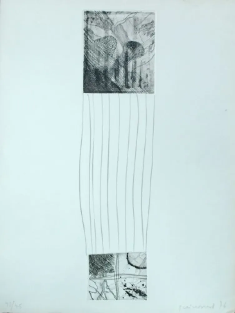 蚀刻版画 Guinovart - S/T