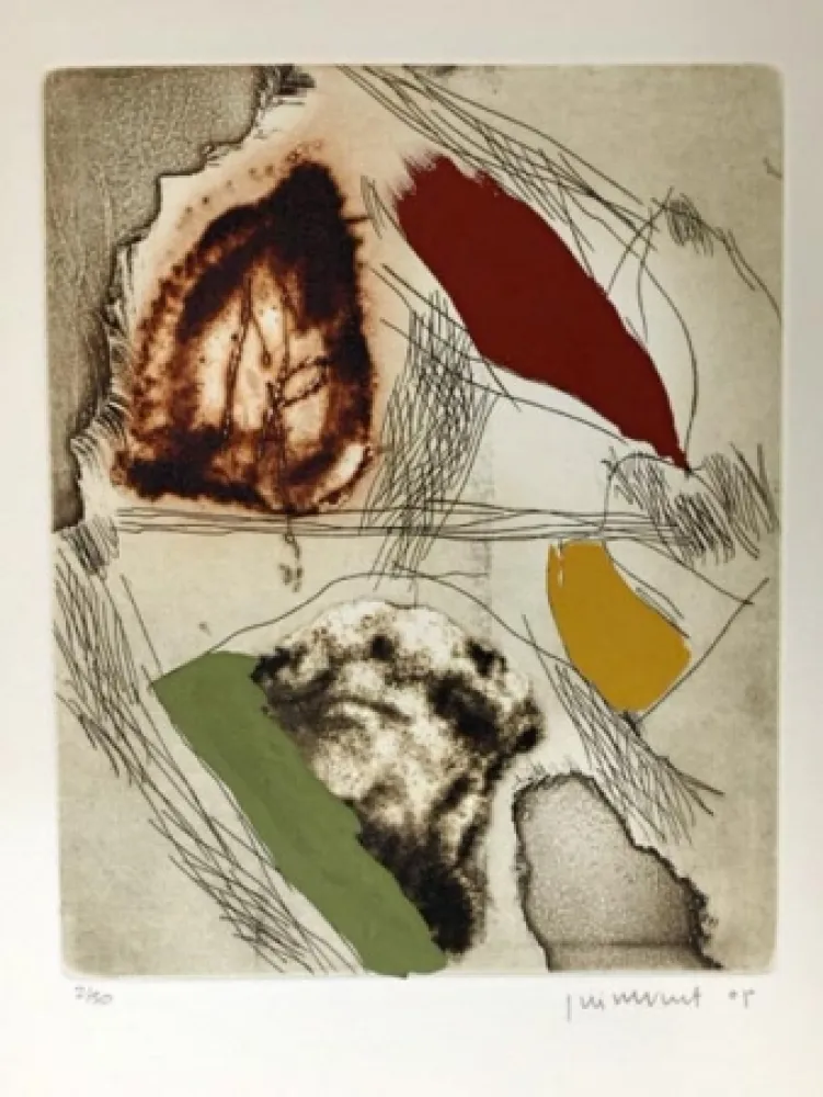 蚀刻版画 Guinovart - S/T