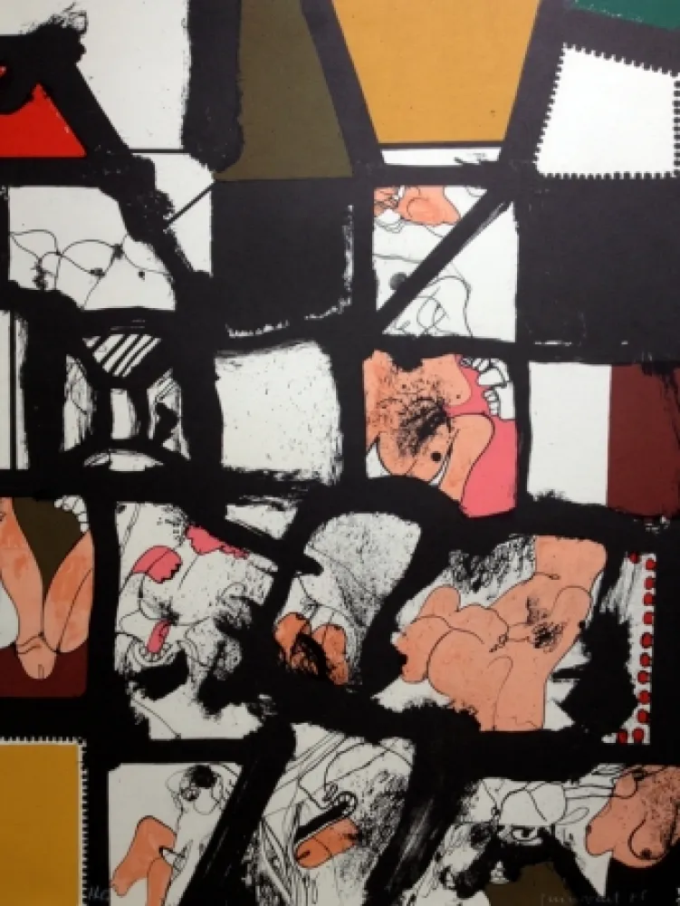 石版画 Guinovart - S/T