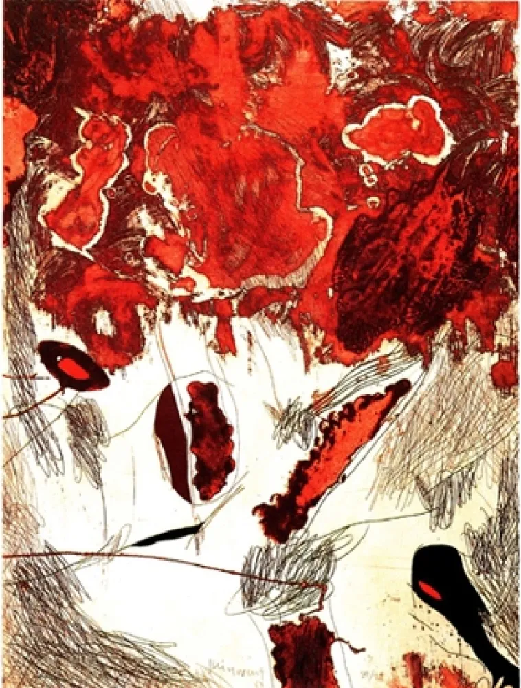 版画 Guinovart - Tierra natural