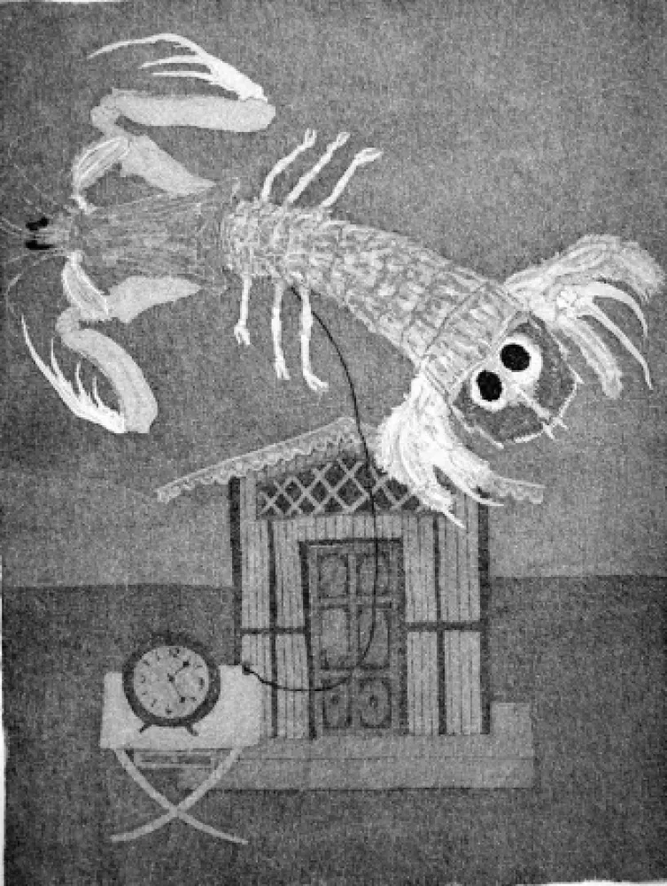 蚀刻版画 Gulino - La sveglia