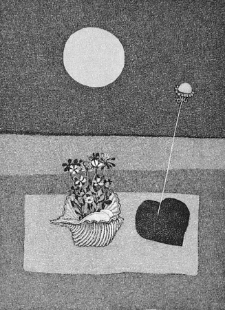 蚀刻版画 Gulino - Ricordi di una notte