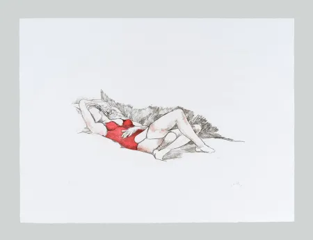 蚀刻飞尘法 Guttuso - Amante