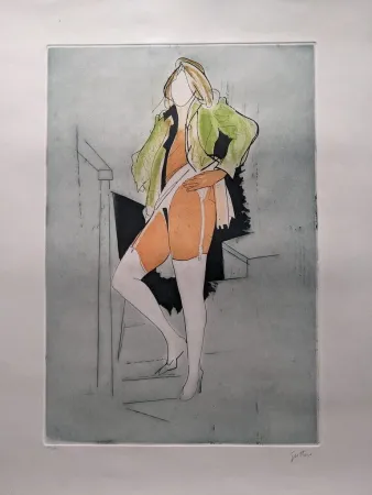 蚀刻飞尘法 Guttuso - Calze Bianche / White Socks