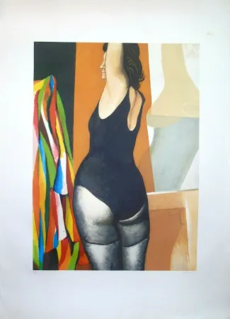 蚀刻飞尘法 Guttuso - La ballerina