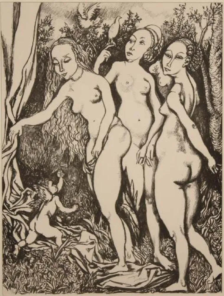 石版画 Guttuso - OMAGGIO A DURER