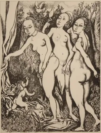 石版画 Guttuso - OMAGGIO A DURER