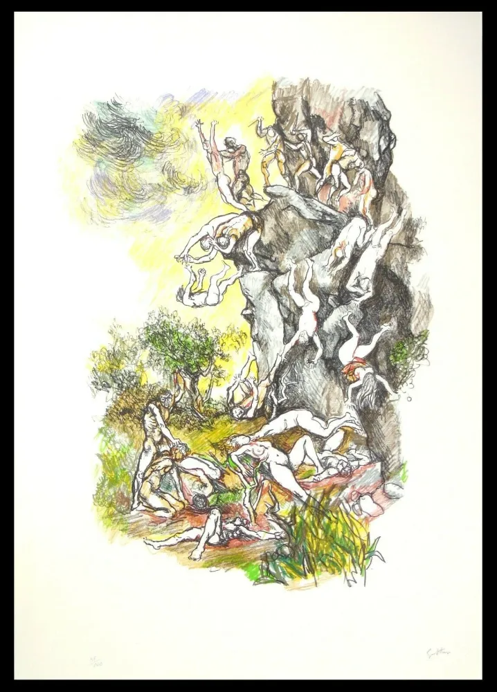 无技术 Guttuso - Omaggio a Durer