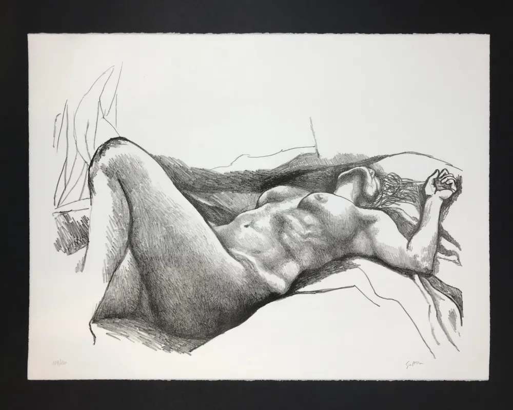 石版画 Guttuso - Senza titolo